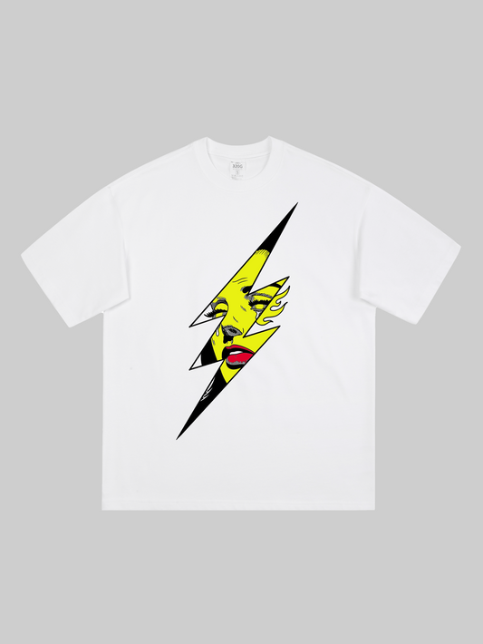 Flashing Girl High-quality 280g T-shirt