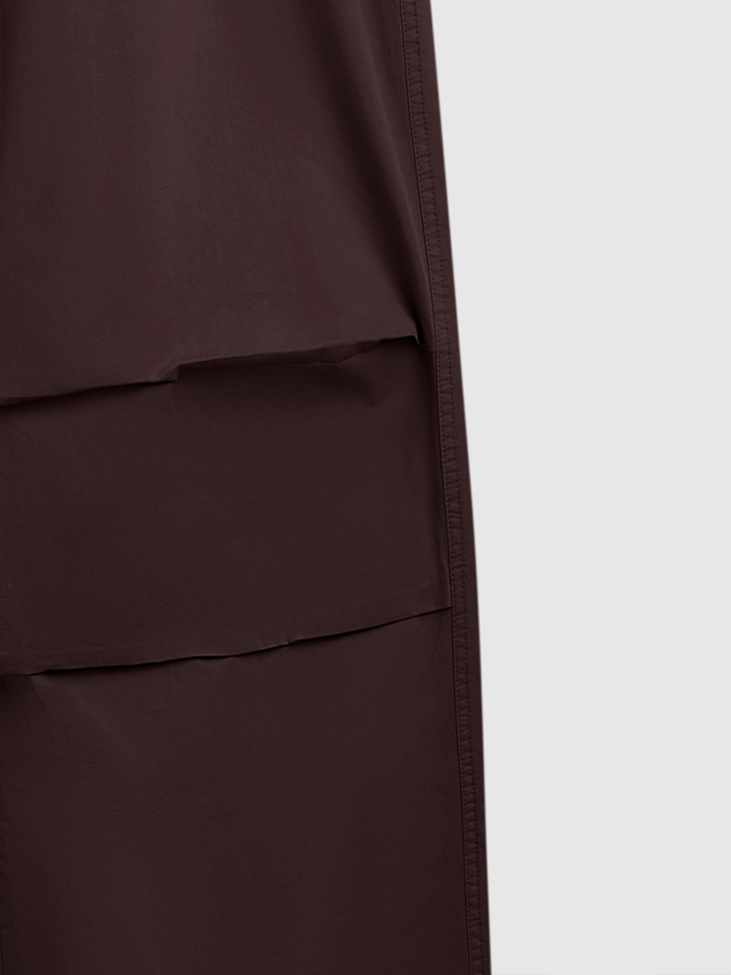 Cargo Parachute Pants with Wide Legs